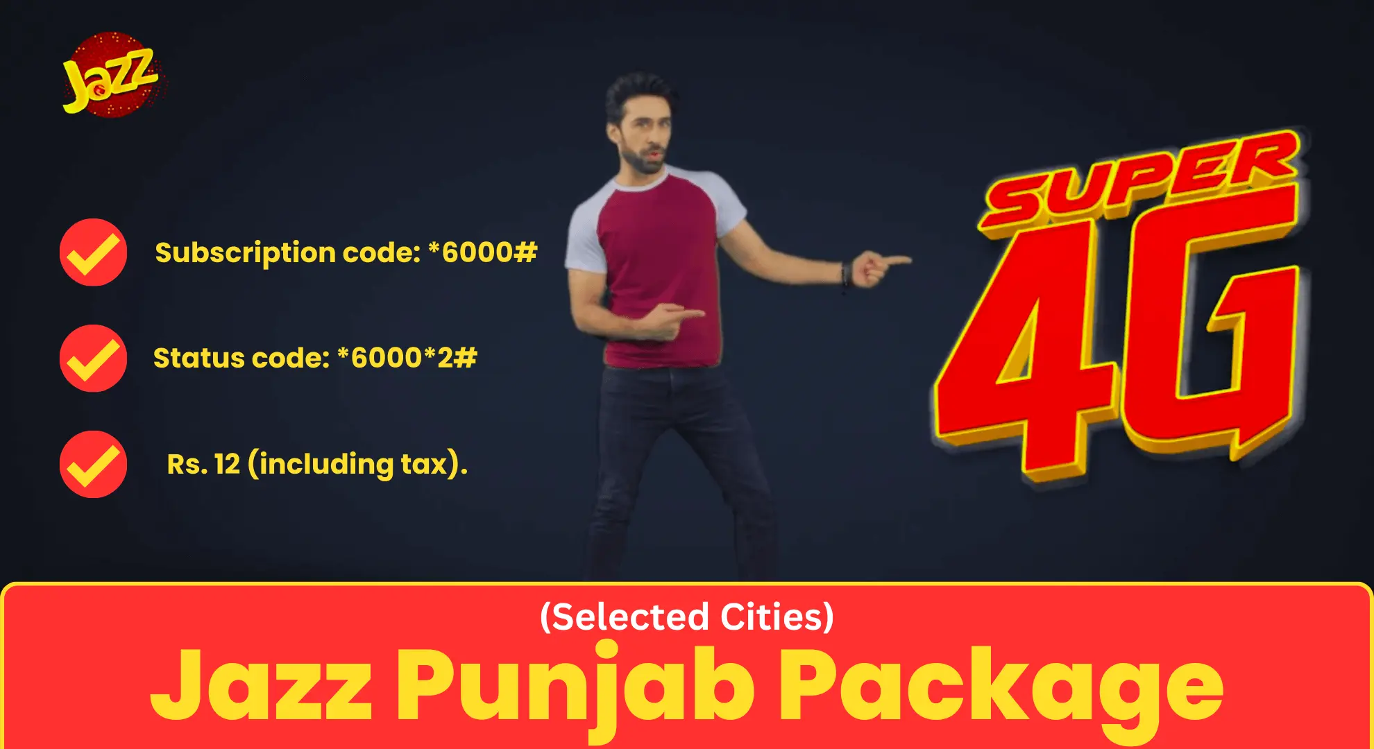 Jazz Punjab Package (Selected Cities Only)