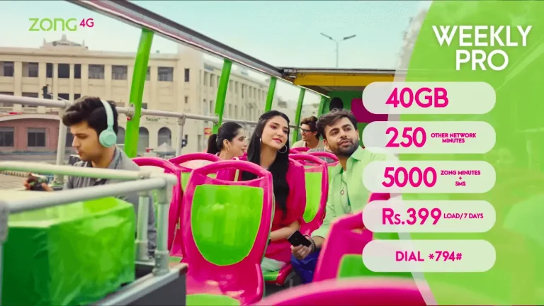 Zong sms packages