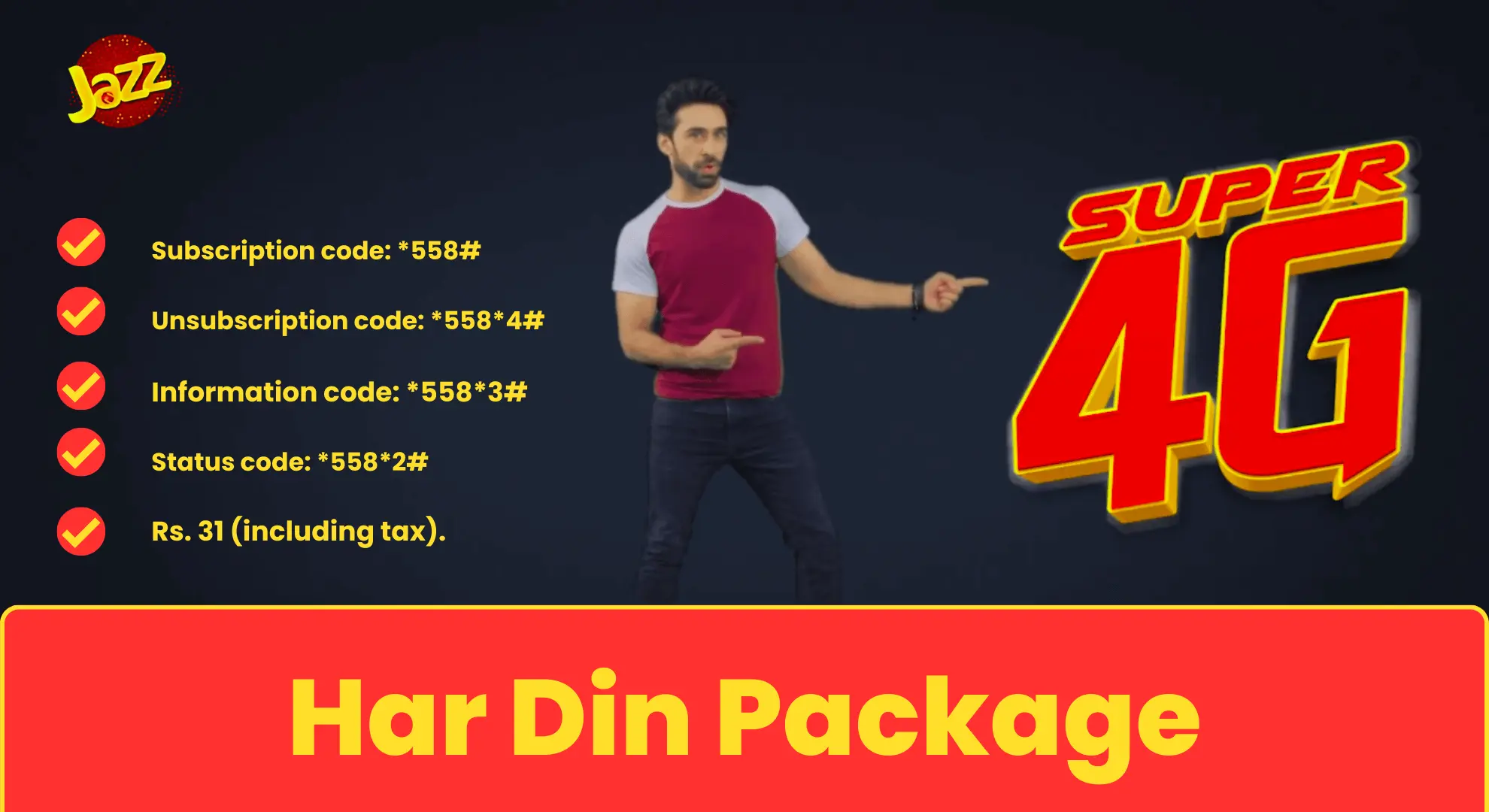 Har Din Package (Jazz Call Packages)