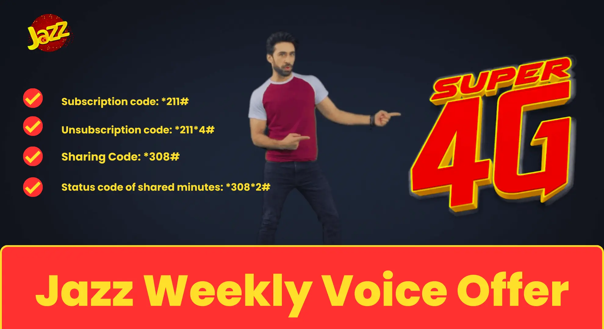 Jazz Weekly Voice Offer
