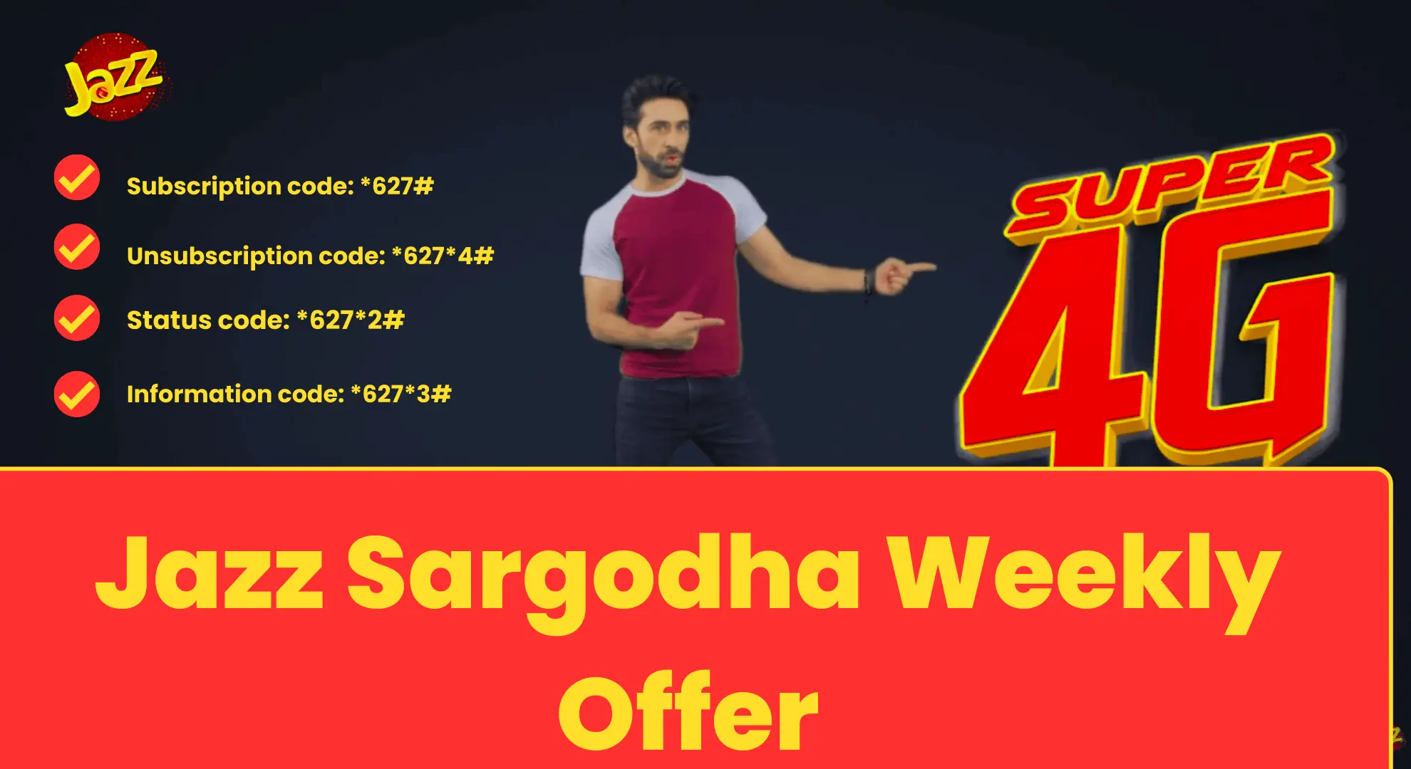 Jazz Sargodha weekly offer