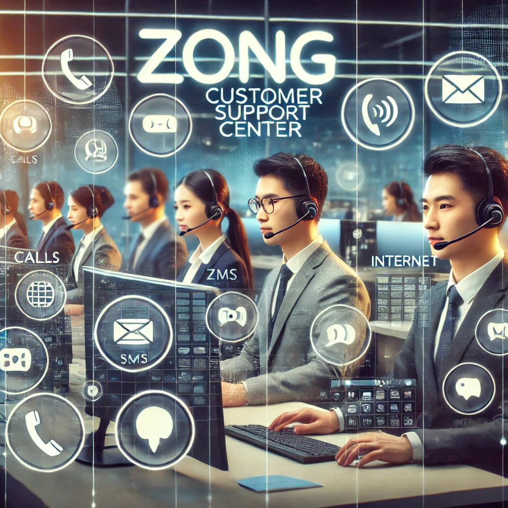 Zong helpline number